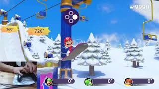 Mario Party Superstars - Snow Whirled 9990 Score (Tied World Record)