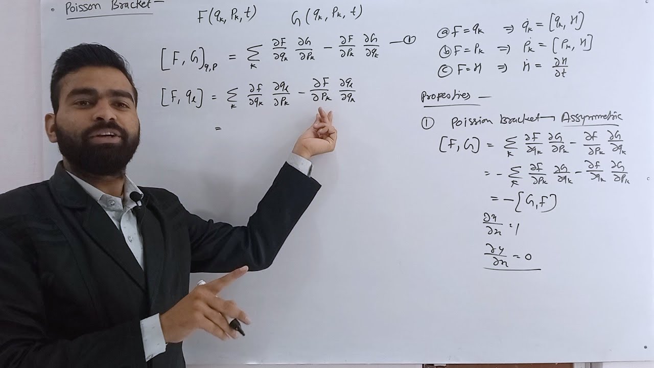 Poisson Bracket || Properties Of Poisson Bracket || Classical Mechanics ...