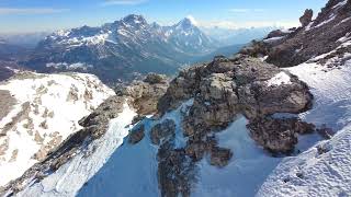 Unforgettable Cacciatori Chairlift, Cortina d'Ampezzo, Dolomiti, Italy