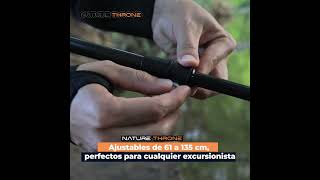 Bastones de Senderismo México NatureThrone: Ligereza y Resistencia para  Hiking y Trekking