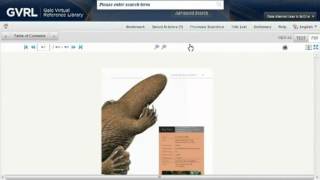 Using Gale Virtual Reference Library - Browsing & Searching