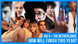 Eurovision 2021 Songs Summary and Review | BIG 5 + The Netherlands