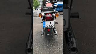 Jawa 634 new exhaust system