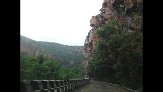 Tirumala Downhill ghats driving Seshachalam hill Eastern ghats Indian roads Rainy season Monsoon