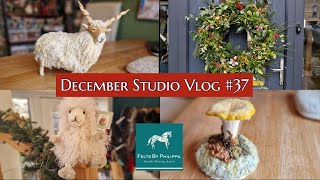 🎄Birthday fun, Racka sheep, shrooms and getting ready for Christmas // A Needle Felting Business 🎄