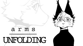 Arms unfolding | ANIMATIC | vent/gift/ocs