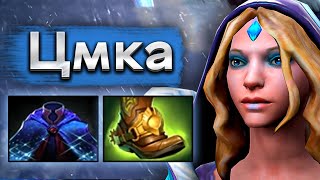 Саппорт Кристал Мейден с отличной командой! - Crystal Maiden 7.37 DOTA 2