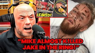 JOE ROGAN LEAKED THE SPARRING THAT FORCED JAKE PAUL TO CANCEL THE FIGHT vs Mike tyson!faceoff press