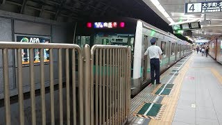 【未だにホームドア設置されない】メトロ千代田線国会議事堂前駅4番線を観察してみた