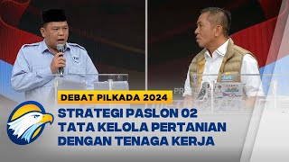 Strategi Aep Syaepuloh Tata Kelola Pertanian dengan Tenaga Kerja [Debat Pilkada 2024]