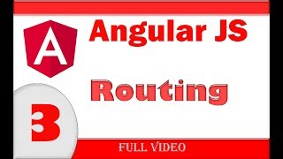Angular js routing with navigate bootstrap part 3
