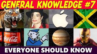 General Knowledge Trivia Quiz #7 🧠 | 100 Questions Everyone Should Know