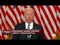 President Joe Biden: Afghanistan goal remains preventing a terrorist attack on American homeland