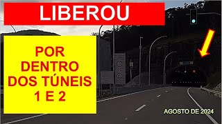 TOTALMENTE LIBERADO O TRÂNSTO DO CONTORNO VIÁRIO DA GRANDE FLORIANÓPOLIS - CONHEÇA OS TÚNEIS 3 E 2.