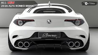 新2026年阿尔法·罗密欧·布雷拉（Alfa Romeo Brera）揭幕了 - 将这辆车带入现代时代的更新！