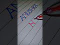 #Anushka name logo 😎👑😎👑(Created by Yash g) #song #newsong #music #love #anusha #anushpala #pravalika