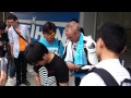 2013.7.3　鈴鹿8耐pwにてケビン・シュワンツ即興サイン会