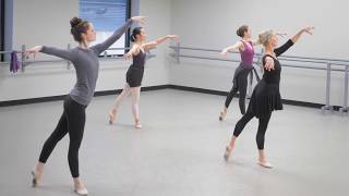 Intermediate Ballet at Ballet Austin's Butler Center for Dance \u0026 Fitness