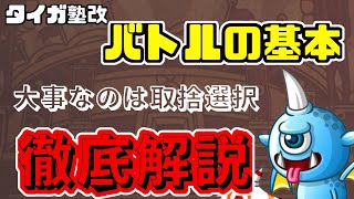 【城ドラ】初心者〜上級者まで必見!勝率UPの鍵は何!?バトルの基本を徹底解説‼︎　タイガ塾改Part3【城とドラゴン｜タイガ】