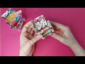 origami storage box how to make three layer rotating storage box