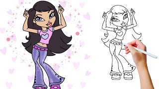 DRAW a Stunning Bratz Girl in Minutes!