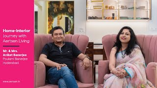 Inside Aniket Banerjee's custom home interiors | Om Sree Heights | Aertsen Living