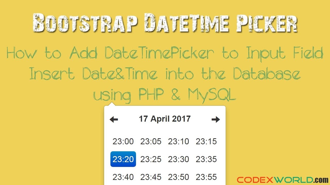 Bootstrap Datetimepicker Set Date