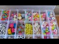 organizing ✨ beads haul •ᴗ• ترتيب الخرز 🌸 asmr