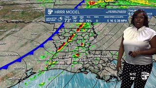 KATC Weather Forecast 6pm 01-30-25