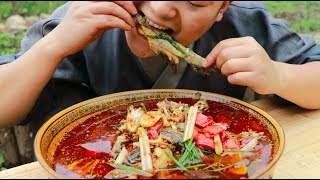 [Shyo video] 3 pounds of spicy and spicy fish, eat a pot at a time, too fragrant