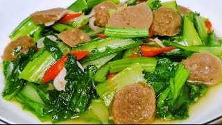 Cara Masak Sawi Hijau Yang Enak Cepat Dan Sederhana// Tumis Sawi Hijau Enak