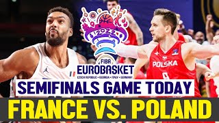 FRANCE VS POLAND Game Schedule Today September 16, 2022 | SEMIFINALS FIBA EUROBASKET 2022 GERMANY