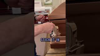 How to Open a Gasketed Casket