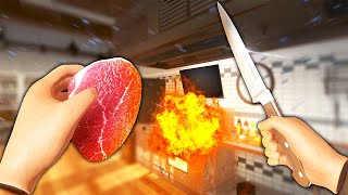 My Kitchen EXPLODED While Cooking - Cooking Simulator VR Gameplay
