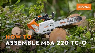 How to Assemble: MSA 220 TC-O | STIHL Tutorial