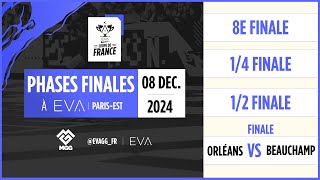 Les phases finales de l'EVA Coupe de France 2024 🏆 (CDF 2024 8e, 1/4, 1/2 et finale)