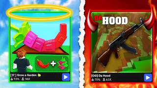 Most Loved VS Most Hated Roblox Games