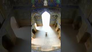 Under the dome of the mosque🙇🧘Isfahan Iran🌱💚🇮🇷🇮🇷