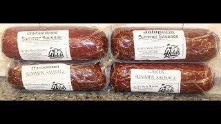 Held’s Meat Summer Sausage: Old-Fashioned, Jalapeno, Habanero \u0026 Garlic Review