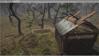 Layout Test 2 - Dead forest - Unity