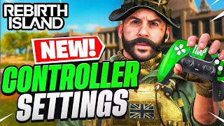 *NEW* Best Controller Settings for Rebirth Island Warzone [Improve your Aim, Mov