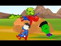 rescue super heroes hulk pregnant u0026 spiderman superman who is the king of super heroes funny