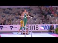 2018 world cup gymnastics melbourne alexandra eade aus balance beam qualifications