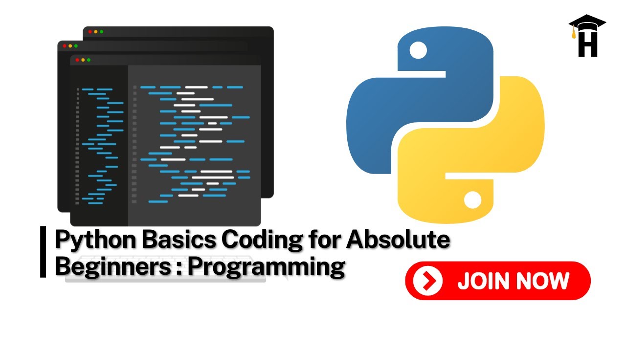 Python Basics Coding For Absolute Beginners : Programming | Course ...