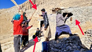 The destruction of the grandmother's house: the brave help of Zainab and the girls