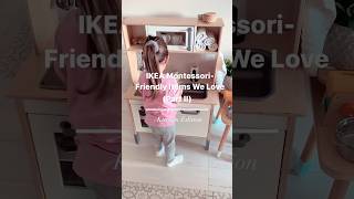 Ikea Montessori-friendly items #montessoriathome #ikeahacks #toddlerlife #montessori