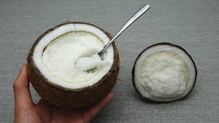 Germinated coconut 果肉像冰淇淋的实心椰子，名字叫做椰子宝你吃过吗？