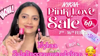 Non-Sponsored**  Nykaa Pink🩷 Love Sale Recommendations ✨|Best deals🤑On Nykaa🩷|Rosy blush