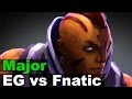 EG vs Fnatic Dota 2 Major