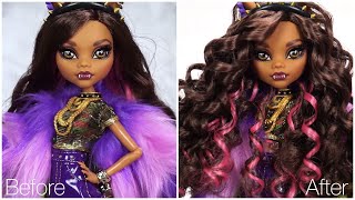 Curling Doll Hair TUTORIAL! - Perfect hair for your doll! | Toys Expression 7 years after!